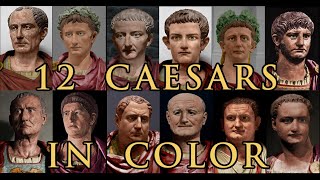 12 Caesars in color [upl. by Fidelis818]