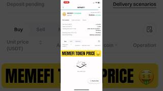 Memefi Premarket Price 🤑🔥…… Shorts memefi listing [upl. by Alrep997]