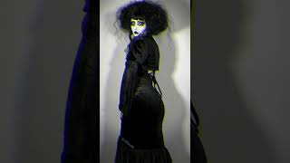 🦇 Tradgoth Outfit 🦇 gothic gothgirl gothfashion tradgoth gothmakeup makeup 80s hairstyle [upl. by Scotney]