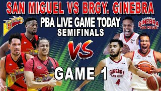 BRGY GINEBRA vs SAN MIGUEL GAME 1 Semifinals  Live Full Game Today  October 9 2024  2k24 [upl. by Jazmin]