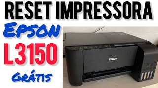 Como Resetar Impressora Epson L3150 Picando as Luzes [upl. by Anits134]