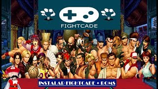 Como Baixar e Instalar FIGHTCADE e Baixar ROMS e BIOS 2018 [upl. by Atekihc]