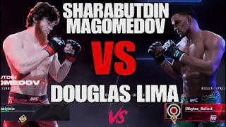 SHARABUTDIN MAGOMEDOV VS DOUGLAS LIMA ONLINE UFC 5 [upl. by Tnecillim]