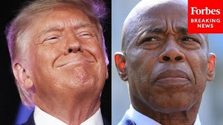 BREAKING NEWS NYC Democratic Mayor Eric Adams Says He Does Not Think Trump Is A Fascist [upl. by Einnahc]