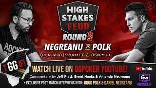 High Stakes Feud  Negreanu vs Polk  Round 9  TGGIF  Exclusive Interviews with Doug Polk amp DNegs [upl. by Etteval]