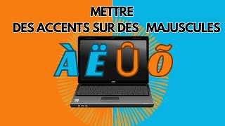 Comment avoir des lettres majuscules avec différentes accents sur ordinateur pc [upl. by Bobby931]