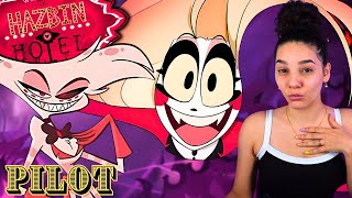 Lets Sin full HAZBIN HOTEL PILOT REACTION unedited [upl. by Giguere284]