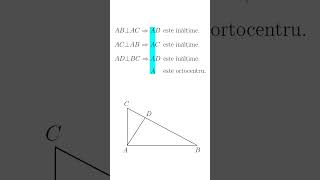 Care este ortocentrul triunghiului dreptunghic [upl. by Ajak411]