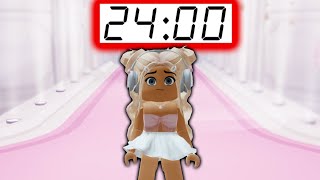 I PLAYED Dress to Impress for 24 HOURS [upl. by Dotty773]