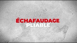 Echafaudage compact pliable LOXAM [upl. by Gris]