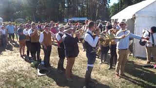 La Polka de la Marquise Haras du pin 2018 Trompe de chasse  Guyaume Vollet [upl. by Garnes]