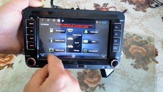 Setare si activare canbus navigatie VW Skoda Seat android T3L [upl. by Adnohsel922]