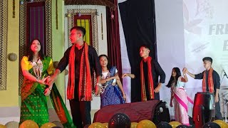 Kokborok Mixed songTripura University Department FreshersCouple Dance 2024 [upl. by Coralyn]