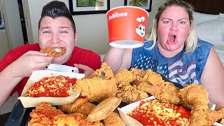 Tammy Goes To Jollibee AGAIN Round 2 • MUKBANG [upl. by Tatia]