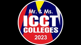 MR amp MS ICCT COLLEGES 2023 PAGEANT [upl. by Arek]