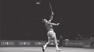 Rafael Nadal  All Bowl Smashes 360° Overhead Shots [upl. by Sirref146]