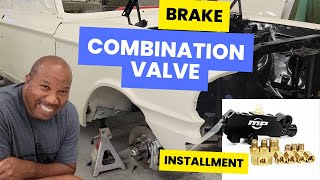 Brake Combination Valve Installment [upl. by Rabma881]