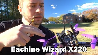 My First Flight  Eachine Wizard X220  PART 2 [upl. by Engel]