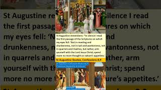 St Augustines Confessions and Conversion Books 8 and 9  Short [upl. by Vani495]