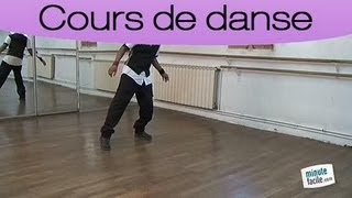 Apprendre à danser  le funky et le glissé les pas de base [upl. by Nitneuq]