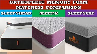 Sleepyhead vs SleepX vs SleepyCat Mattress Comparison  Which is better [upl. by Enileda]