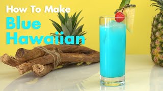 Unveiling the Perfect Blue Hawaiian Cocktail Recipe [upl. by Amhsirak]