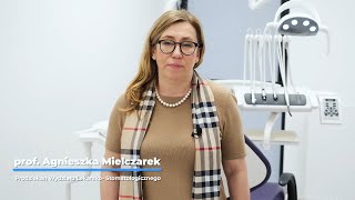 Prof Agnieszka Mielczarek zaprasza do podjęcia studiów na Wydziale LekarskoStomatologicznym [upl. by Yasdnyl]