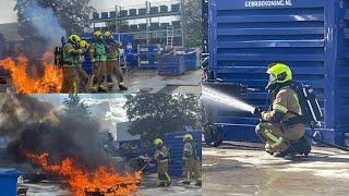 Meerdere hulpdiensten met spoed in Papendrecht [upl. by Nolrev437]