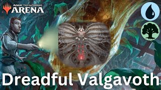 Turn 3 Valgavoth Using Manifest Dread  MTG Arena Standard [upl. by Farleigh]