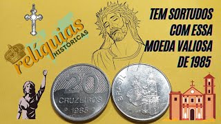 QUEM TEM A MOEDA RARA DE 1985 DE 20 CRUZEIROS [upl. by Nosloc577]