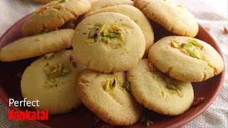 నాన్ఖటాయ్Nankhatai biscuits in at home in pressure cooker amp oven by vismai foodbiscuits in cooker [upl. by Ataeb131]