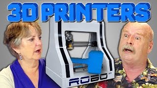 ELDERS REACT TO 3D PRINTERS [upl. by Leeth]