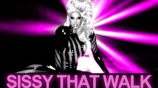 RuPauls Sissy That Walk Official Music Video [upl. by Neeloc33]