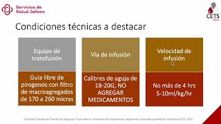 Medicina transfusional en la clinica [upl. by Devlin]