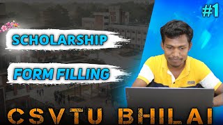 cg post matric Scholarship Login  Form Filling [upl. by Paucker]