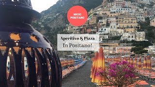 Aperitivo and Pizza in Positano [upl. by Ardnu]