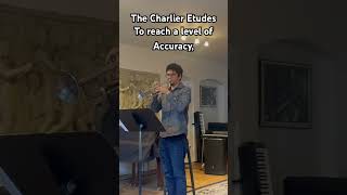 The charlier etudes This is the opening to 28 “Du staccato ternaire” trumpet trumpetpractice [upl. by Ahsial974]