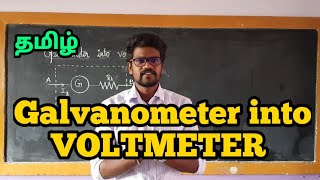 GalvanometerVoltmeterPhysics 12TamilMurugaMP [upl. by Arakal]