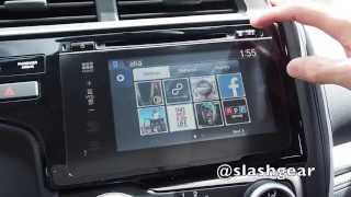 2015 Honda Fit infotainment walkthrough [upl. by Schonfeld]