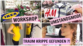 SHOPPEN bei HampM l IKEA WORKSHOP l KRIPPEN BESUCH l HelloCathi [upl. by Mossman]