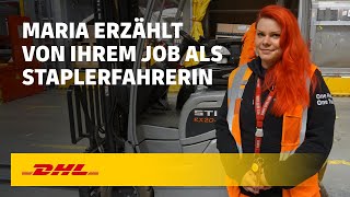 Was macht eigentlich…  Maria – Staplerfahrerin am DHL Hub Leipzig [upl. by Raphaela]