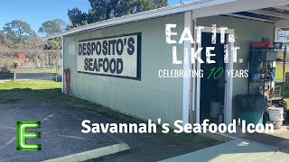 Savannah Food  Despositos Seafood in Thunderbolt [upl. by Kara-Lynn]