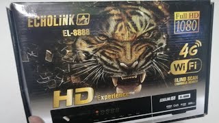 Echolink 8888 HD Receiver Unboxing amp Full Review [upl. by Petrick737]