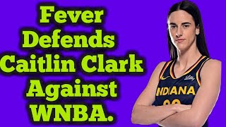 Indiana Fever Defends Caitlin Clark Against WNBAs Wrong Post [upl. by Krawczyk611]