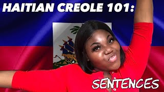 HOW TO SPEAK HAITIAN CREOLE SENTENCES [upl. by Jorgensen]