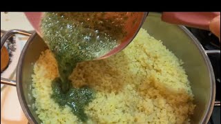 Naneli Tereyağlı Bulgur Pilavı👩🏻‍🍳 Bol Tereyağ ve Nane Soslu Bulgur Pilavı🍲 [upl. by Qiratla]