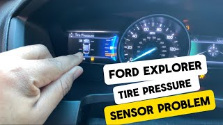 Ford Explorer Tire Pressure Sensor Problem fordexplorer tirepressure carrepair [upl. by Eiznik757]