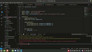 One or more plugins require a higher Android SDK version compileSdkVersion 33 [upl. by Erik]