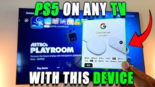 Turning My Chrome Cast Into A PS5  Remote Play Anywhere [upl. by Ahseka]