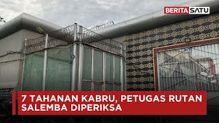 Petugas Rutan Salemba Diperiksa Terkait Kaburnya 7 Tahanan  Beritasatu [upl. by Oona]